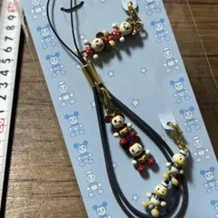 ミッキー＆ミニー＆ドナルドダック　ミニフィギュア付きストラップ　ディズニーストア