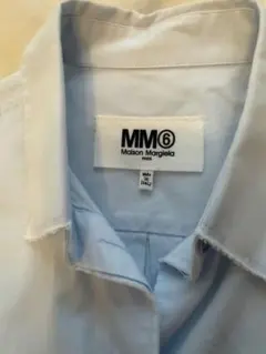 MM6 Maison Margiela ライトブルー ノースリーブシャツ 40のサムネイル