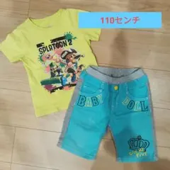 BABY DOLL ベビードール 110 セット　Tシャツ　ショートパンツ