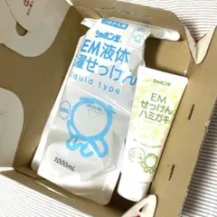 シャボン玉 EM液体洗濯せっけん 1000ml & EMせっけんハミガキのサムネイル