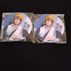 刀ミュ　三日月　缶バッチ