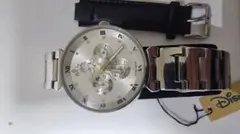 Disney ミッキーマウス 腕時計 シルバー