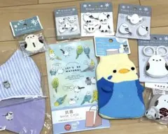 ★シマエナガ 雪の妖精 小鳥 インコ グッズ セット