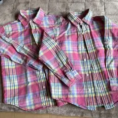 Janie and Jack 長袖シャツ 100〜110〜120 2枚セット