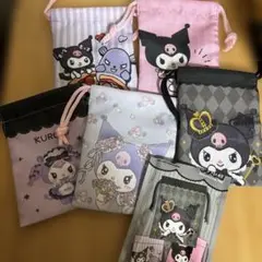 クロミちゃんミニ巾着5種類セット