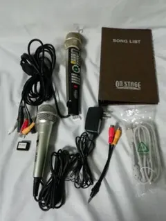 【美品】OnSTAGE パーソナルカラオケ PK-114GT ペアマイク付き パーソナルカラオケ オンステージ PK-114GT - メルカリ