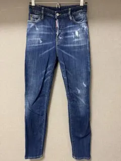 DSQUARED2 Lodeanハイウエストスキニーデニム34サイズ