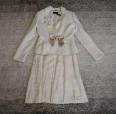 anyFAM エニィファム スーツ セットアップ アイボリー 入園式入学式