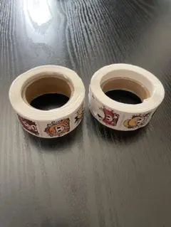 ディズニープリンセス　シール　2ロールセット約600枚