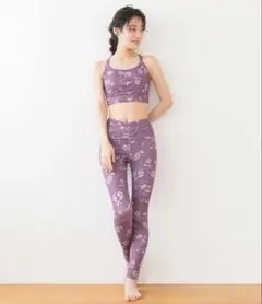 SUKALA チェックウエストクロス　タンクトップ　ブラトップ　レギンス　3点 SUKALA チェックウエストクロス タンクトップ ブラトップ レギンス 3点