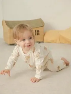 gelato pique Kids&Baby ロンパース　くま　ベアのサムネイル