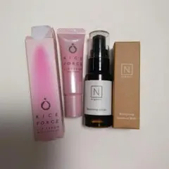RICE FORCE リップセラム & N organic バランシングセット