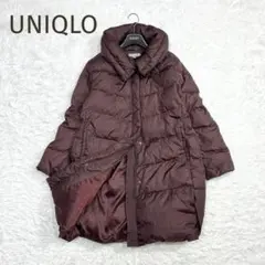상태좋음 ★UNIQLO★ボリュームダウンコート ビックカラー 大きいサイズ 3XL