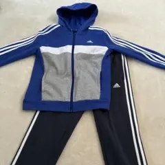 裏起毛アディダスジャージ上下150 スリーライン