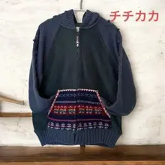 チチカカ ニットパーカー　訳あり