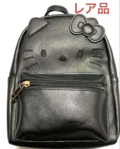 Hello Kitty ハローキティ ミニリュック　ショルダーバッグ ブラックのサムネイル