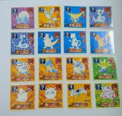 ポケモン コレクションシール 16枚セット　最強シール烈伝　アマダ