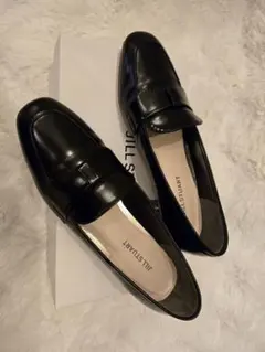 JILLSTUART　ビジューヒールローファー （Bガラス）ブラック