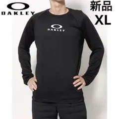 新品　OAKLEY オークリー　メンズ 長袖機能Tシャツ　ブラック　XLサイズ