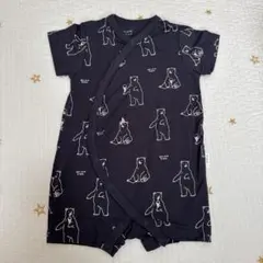 GELATO PIQUE ★クマ柄ロンパース