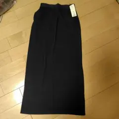 【新品】GU ジーユー　ロングスカート　Sサイズ ブラックのサムネイル