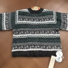 サマンサモスモス　【マシンウォッシャブル】前後着ジャカードニット