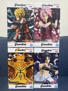 ナルト サクラ サスケ Grandista フィギュア 4体セット