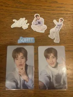 RIIZE ポップアップストア ソヒ トレカセット ステッカー