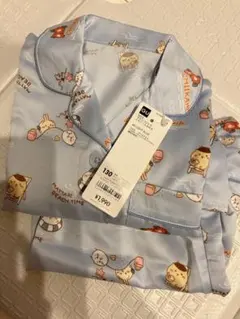 GU サテンパジャマ　ちいかわ　130cm