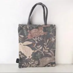 新品　松尾ミユキ　ミニバッグ　ミニトート　スリー ラビット　うさぎ　ウサギ