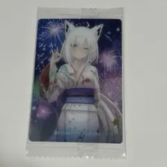ホロライブ ウエハースカード 白上フブキ