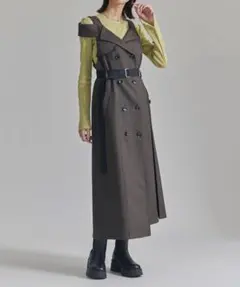 まさまる様専用 ユナイテッドトウキョウ トレンチラベルジャンパースカート