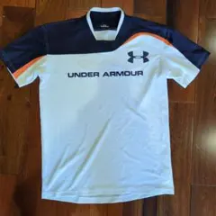 UNDER ARMOUR 半袖Tシャツ ホワイト ネイビー