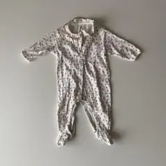 プチバトー 足付きベビー用ロンパース 6M 67cm