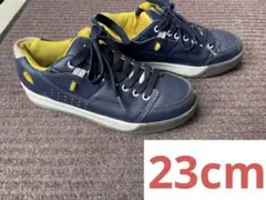 gravis ネイビー/イエロー スニーカーのサムネイル