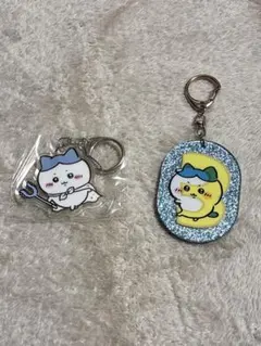 ちいかわ ハチワレアクリルキーホルダー2つセット