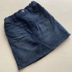 GU デニムスカート 裏起毛 130