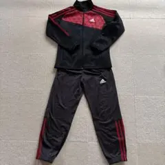 adidas ジャージ 黒/赤 サイズ130