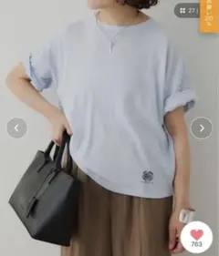 F&B オーガニックコットンTシャツ⭐︎新品のサムネイル