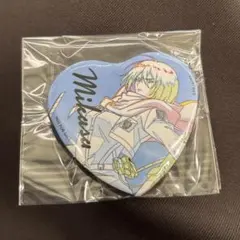 進撃の巨人　激動　popup ハート型缶バッチ　大阪限定　ミカサ