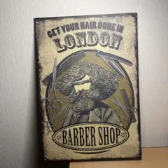 ⭐︎超希少商品⭐︎ロンドン バーバーショップ ビンテージサイン