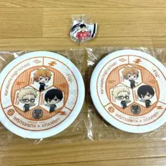 くら寿司　オリジナル寿司皿　ハイキュー　コラボ　2枚セット（おまけ付き）