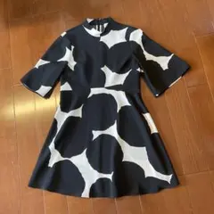 kate spade NEW YORK ワンピース ブラック ホワイトのサムネイル