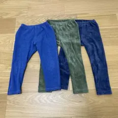 UNIQLO コーデュロイ　レギンス　3点セット②　100