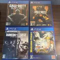 PS4 ゲームソフト 4本セット