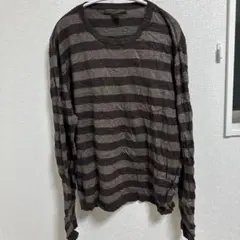 レア　SEBASTIAN COOPER ストライプ長袖Tシャツ XL