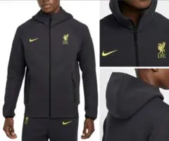 NIKE×LIVERPOOL 24SS テックフリース ボンバージャケット-L NIKE】☆Liverpool F.C. Tech Fleece☆ Nike Football Jacket