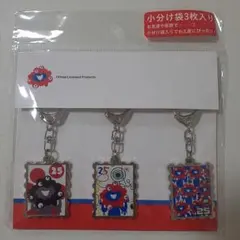 ミャクミャク　大阪万博　キーホルダー3個セット　黒ミャクミャク