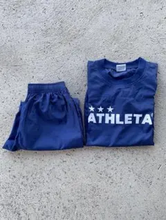 ATHLETAアスレタ ピステ上下 ネイビー　サイズ140