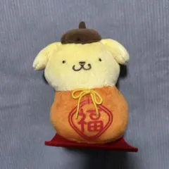 匿名配送】ポムポムプリン ハッピーマスコット招福扇子 - メルカリ